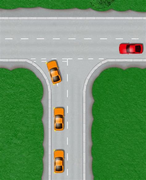 road junction theory test